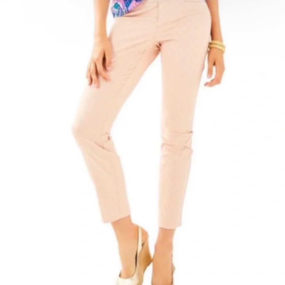 Lilly Pulitzer Blush Skinny Pants